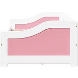  Dnevni krevet s 2 ladice bez madraca IRUN bijelo&roza 90x200 cm | shoptok.hr