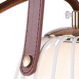  Klausen 101021 - Zidna lampa MEMORY 1xG9/4W/230V bela/smeđa | Eponuda.com