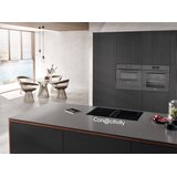 Miele KMDA7676-1-FL BlackPerfection indukcijska kuhalna plošča z vgrajeno napo | Shoptok.si