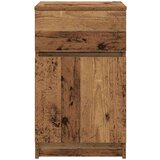 vidaXL Nočna omarica iz starega lesa 39x35x65 cm inženirski les | Shoptok.si