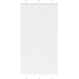 vidaXL Plisirana žaluzija Bela 105x200 cm Širina tkanine 104,4 cm | Shoptok.si