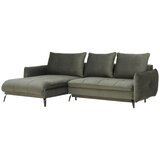 Hom`in SEDEŽNA GARNITURA, gladka tkanina olivno zelena | Shoptok.si