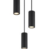 Globo 57918-3HB - Luster na sajli JAMES 3xGU10/25W/230V crna | Eponuda.com