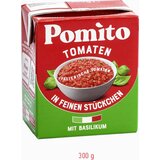Pomito Drobno narezani paradižniki z baziliko - 300 g Cene