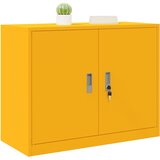 Ormarić za pohranu Žuta 90 x 40 x 70 cm Čelik | shoptok.hr