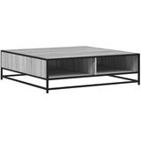  Stol za kavu Sivi Sonoma Konstruirano drvo i metal | shoptok.hr