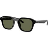 Ray-ban RB4458D 601/9A Polarized ONE SIZE (65) Črna/Zelena Cene