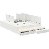 vidaXL krevet s prostorom za pohranu bijeli 140x200 cm | shoptok.hr