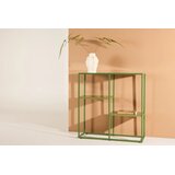 Venture Home polica za knjige Staal 80 × 26 × 80 cm, zelena | shoptok.hr