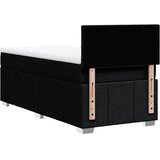  Box spring krevet s madracem crni 90x190 cm od tkanine | shoptok.hr