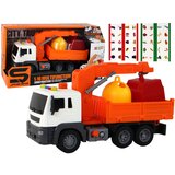 Garbage Truck With Crane Friction Drive Orange 1:16 Cijene