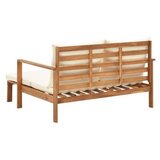 Bessagi Garden Vrtni Ležalnik Pia, Naravne Barve, Akacija | Shoptok.si