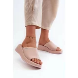 Kesi Women's wedge slippers ZAXY light pink