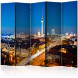  Paravan u 5 dijelova - Berlin by night II [Room Dividers] 225x172 Cijene
