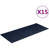  Prostirke za stepenice samoljepljive 15 kom 60x25 cm tamnoplave pravokutne | shoptok.hr