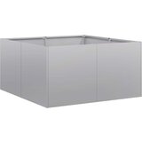 Maison Chic Cvetlični Lonec - Cvetlično korito 80x80x40 cm Pocinkano jeklo, (21789827) | Shoptok.si