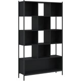 Maison Chic Knjižna omara - Knjižni regal črna 102x28x172 cm inženirski les, (21724629) Cene