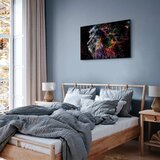  Slika - Crazy Lion (1 Part) Wide 60x40 Na talijanskom platnu | shoptok.hr