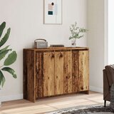 vidaXL Komoda boja starog drva 102 x 33 x 75 cm od konstruiranog drva | shoptok.hr