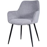 MID.YOU NASLANJAČ, les, kovina, tekstil siva, črna | Shoptok.si