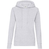 Fruit Of The Loom Szara bluza z kapturem Hooded Sweat Cijene