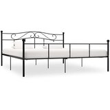  Okvir za krevet crni metalni 200 x 200 cm - Crna 200 x 200 cm Cijene