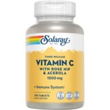 Solaray Vitamin C 1000 mg s šipkom in acerolo - 100 tabl. | Shoptok.si
