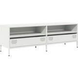 Maison Chic TV omarica - TV stojalo - Televizijska omarica bela 135x39x43,5 cm hladno valjano jeklo, (21701697) | Shoptok.si