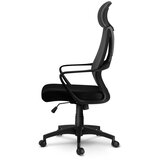  Uredska stolica Praga Micro-Mesh - siva Slike