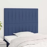  Posteljno vzglavje 2 kosa moder 90x5x78/88 cm blago Cene