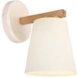  Zidno svetlo ELLIE 1xE27/15W/230V krem/hrast | Eponuda.com
