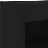 vidaXL Zidni TV ormarići s LED svjetlima 2 kom crni 60x30x40 cm | shoptok.hr