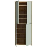 MID.YOU OMARA ZA ČEVLJE žajbljevo zelena, hrast artisan | Shoptok.si