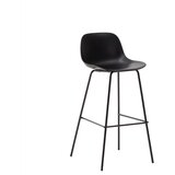 Kave Home Črn barski stol (višina sedeža 74 cm) Altea – | Shoptok.si