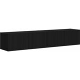 TV zidni ormar 2 pcs Crna 78,5 x 31 x 29,5 cm Konstruirano drvo | shoptok.hr