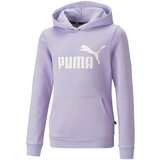 Puma Majica pastelno lila / bela | Shoptok.si