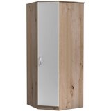 Boxxx KOTNA OMARA, bela, barve hrasta | Shoptok.si