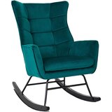 XORA gugalnik, zelena, črna les, kovina, tekstil | Shoptok.si