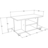 MID.YOU STOJALO ZA TV bela | Shoptok.si