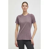 Montane Športna kratka majica Dart vijolična barva, FDTTS17
