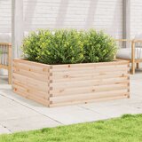 vidaXL Vrtna sadilica 110x110x46 cm od masivne borovine | shoptok.hr