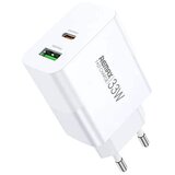 Remax kućni punjač kiddy RP-U122 33W a+c fast charger beli Cene