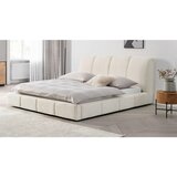Livetastic OBLAZINJENA POSTELJA 181 cm x 201 cm , les, kovina, umetna masa, tekstil bela | Shoptok.si