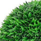 vidaXL Umjetne kugle od šimšira s LED svjetlima 2 kom zelene 55 cm | shoptok.hr