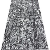 RugsX Preproge Preproga ZARA 0W7053 P50 140 - Strukturni, 120x170 cm Siva | Shoptok.si