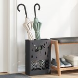 vidaXL Stalak za kišobrane Crni Metal Srednji Stalak za kišobrane | shoptok.hr