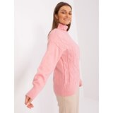 Wool Fashion Italia Sweater-AT-SW-23401.97P-light pink | shoptok.hr