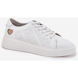 VINCEZA Women's Leather Sneakers On Platform | shoptok.hr