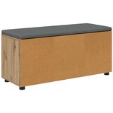  Klupa za cipele s jastučićem Hrast artisan 100 x 38 x 46 cm | shoptok.hr