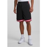 Urban Classics Stripes Mesh Shorts blkredwht Cene